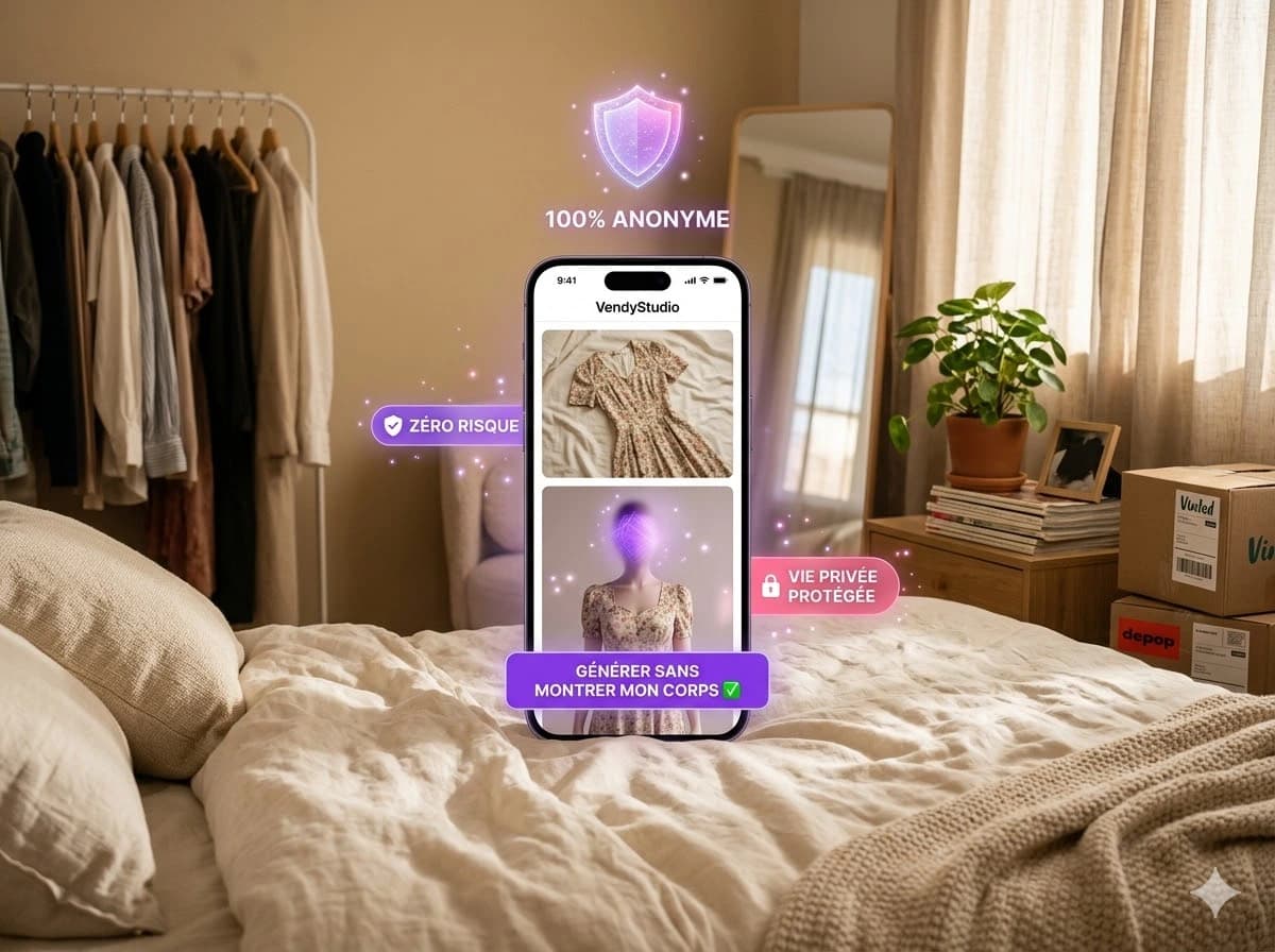 Privacy protection with virtual AI mannequin - no personal exposure