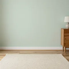 Skandinávská scenérie v šalvějové zelené